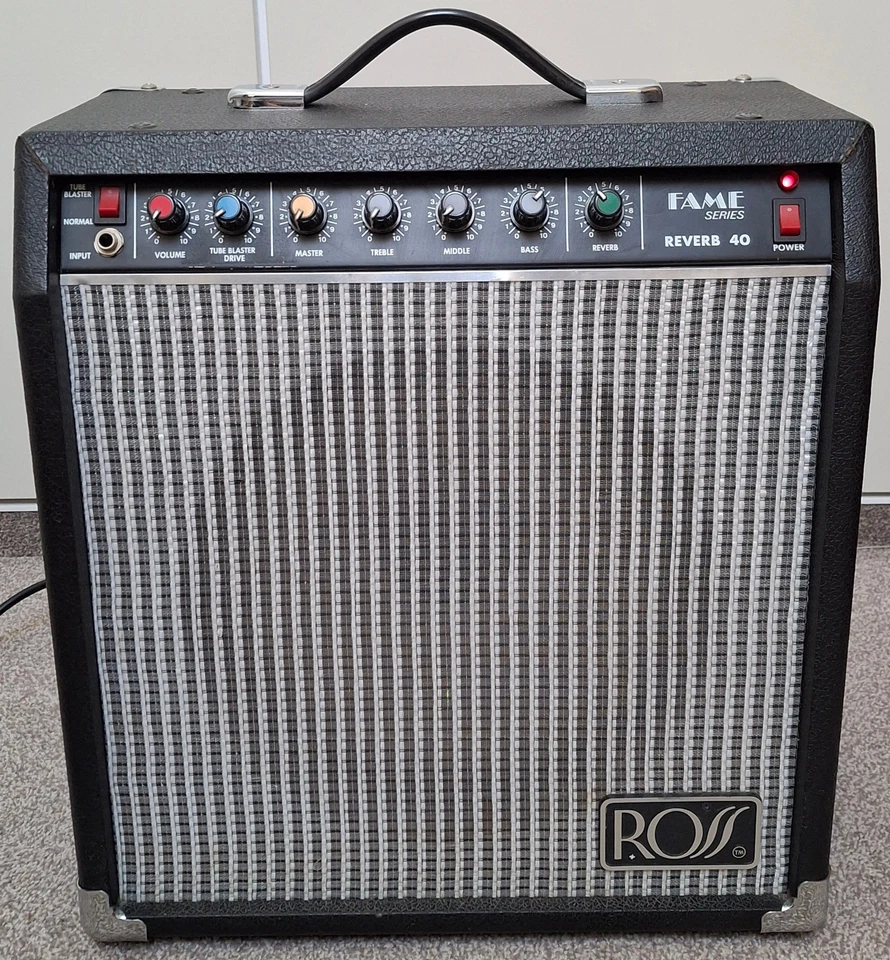 Ross - Fame Reverb 40 - Vintage 80's Guitar Combo Amp - Shipping Included!! - Image 2 of 4