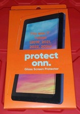 Glass Screen Protector For Onn 7" Tablet 2019, 2021, 2022, 2024 NEW FREE SHPN