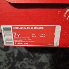 Nike Air Max 97 QS GS Metallic Gold 918890-700 Running Shoes