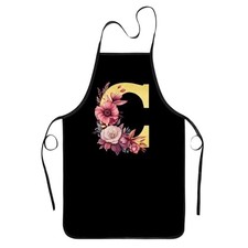 Monogrammed Aprons - A-Z Initial, Letter Aprons for Cooking and Monogrammed-c