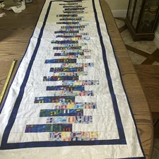 Multicolored Abstract Table Runner