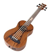 Ukulélé Basse Compact Mini Basse Acoustique Léger pour Maison, Voyage,