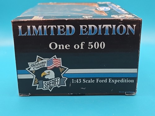 Rare Gearbox 1:43 Scale Oklahoma County Sheriff Ford Expedition SUV - Picture 6 of 7