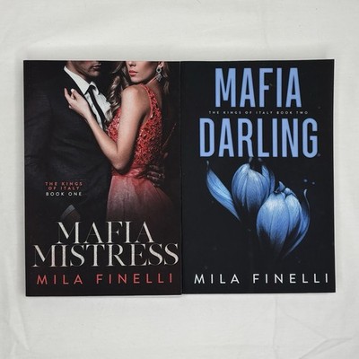 SIGNED: Set  2 Kings of Italy Books Mila Finelli Vol 1-2 Mafia Darling Mistress