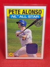 Pete Alonso 2021 Topps 1986 35th Anniversary All-Stars Relics Mets #86ASR-PA
