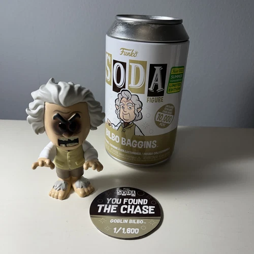 Bilbo Baggins CHASE Lord of the Rings 2022 Convention Exclusive Funko POP! Soda