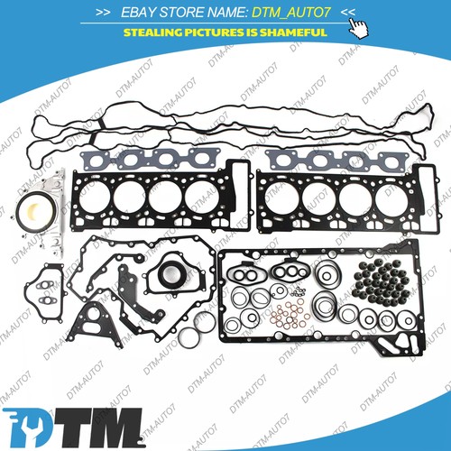 Engine Gaskets Pistons Seals Overhaul Kit For BMW F10 E71 E70 550i X5 X6 N63 4.4 - Picture 3 of 6