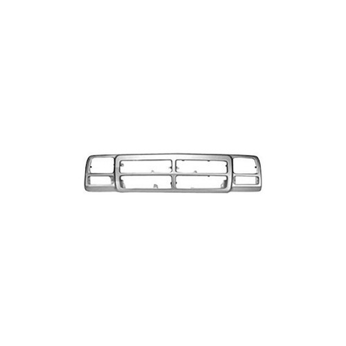 Chrome Grille Frame/Shell For 1991-1993 Dodge D150, D250, D350 & Ramcharger