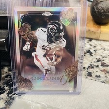 2025 Topps Chrome Bijan Robinson Fortune 15 Refractor