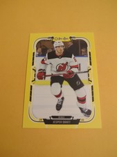 Jesper Bratt 25-26 OPC Yellow Parallel Card New Jersey Devils