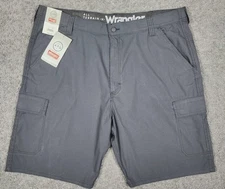 Men's Cargo Shorts Size 42 Wrangler ATG All Terrain Gear Dark Gray