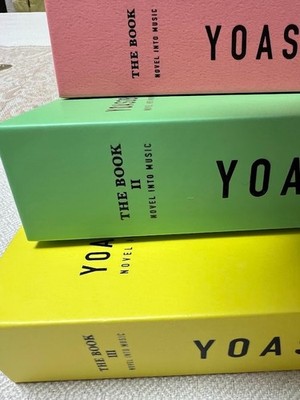 YOASOBI THE BOOK Set of 1 2 3 Special Binder Limited Edition CD