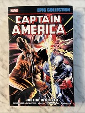 Captain America Epic Collection Vol. 13 Justice Is Served TPB RARE OOP Gruenwald