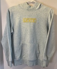 Levi's Kids Hoodie Pullover Embroidered Logo w/Front Pockets Green Size Large