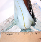 VTG MURANO ART GLASS PENGUIN FIGURINE 12"  HAND BLOWN ITALIAN SCULPTURE HEAVY — photo 9