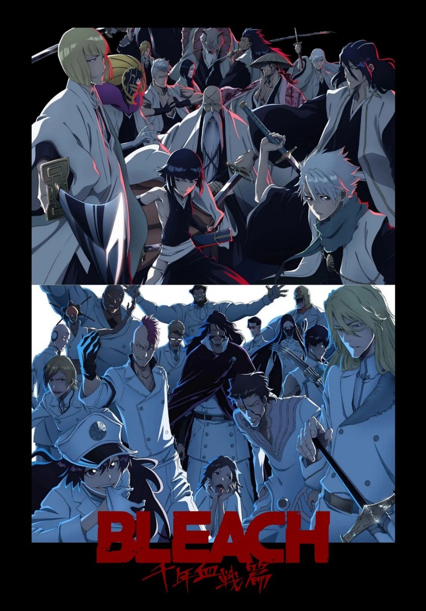 Bleach Anime Poster/Print Thousand Year Blood War Captains