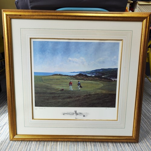 Campo de golf Royal Portrush impresión de quinto hoyo Peter Munro The Open Whiterocks N Irel - Imagen 12 de 23