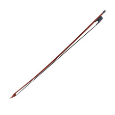 Violin Bow 4/4 Natural Mongolian Black Horsehair Brazilwood Stick Ebony Frog
