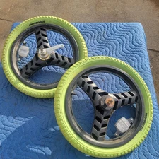 16 in Mag Wheel Set BMX Pit Bike Stealth Old School Mongoose Delta 3 Spoke 3/8