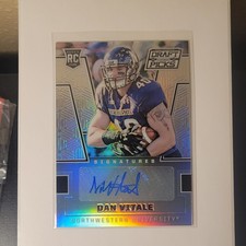 2016 Prizm Draft Picks Rookie Auto Dan Vitale Wildcats