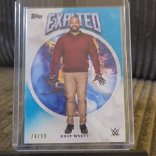 Topps 2025 Exalted WWE Bray Wyatt #98 Serial Numbered 74/99 Wrestling Card