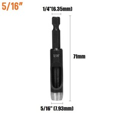 Multi Size Hole Punch Set for Electric Drill Suitable for Leather and Vinyl