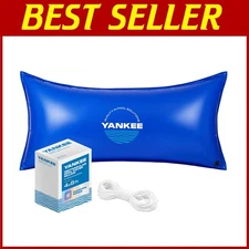 Heavy-Duty 4x8 Winter Pool Pillow with Drawstring Closure - Safe and Reliable