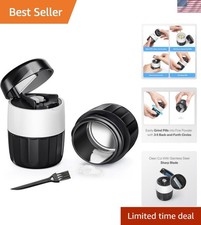 3-in-1 Pill Crusher and Pill Cutter, Pills Crusher Fine Powder with Stainless...