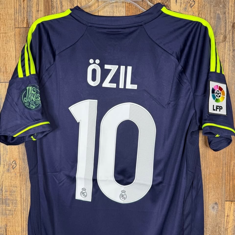 Real Madrid 2012-13 Away Jersey Adidas OZIL #10 Men's M | eBay
