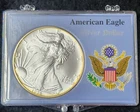 1995 Silver American Eagle Dollar BU MS State Uncirculated 1 Oz .999 Fine