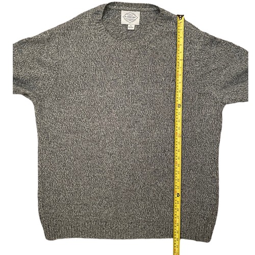 St. John's Bay Gray Knit Cotton Pullover Sweater XX-Large - Picture 4 of 4