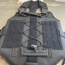 Tactical Dog Harness with Handle for Dogs Adjustable Military Dog Vest Medium