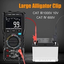 ⁺25Pcs Multimeter Test Cable Kit Probe Line Wire Hook Crocodile Clip Tweezer For