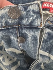 BBC Billionaire Boys Club Ice Cream Running Dog Jeans Size 30