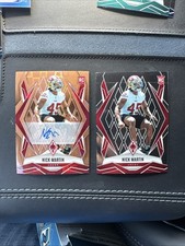 2025 Phoenix Nick Martin RC Rookie Auto /99 Autograph Gold Prizm SSP SF 49ers