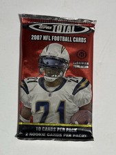 2007 Topps Total NFL Sealed Pack  2 Rookie Cards Per Pack