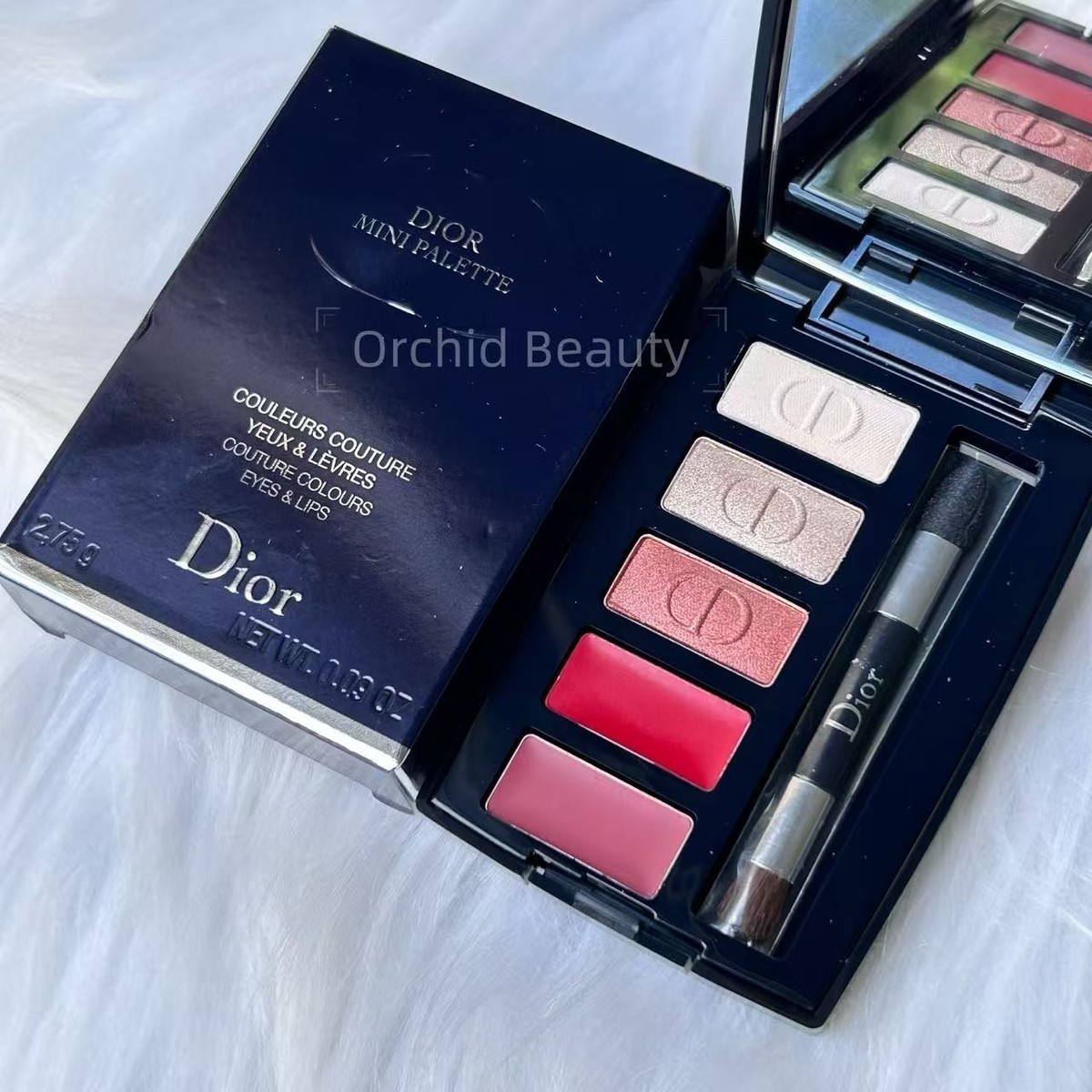 Dior Couture Colours Eyes & Lips Palette Mini size 0.09 OZ/2.75 G