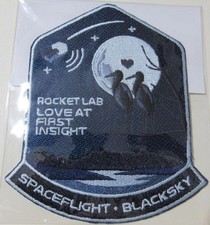 AUTHENTIC ORIGINAL ROCKET LAB ELECTRON MISSION 22 SPACE PATCH            RJG