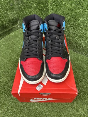 靴 Nike Air jordan 1 High OG UNC to CHICAGO Nike WOMEN'S Air Jordan 1 High OG UNC CHICAGO SIZE 7, FITS