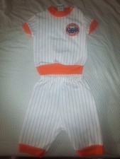 Vintage Kids HOUSTON ASTRO Jog Togs Pair shirt and pants baseball 80  s Retro