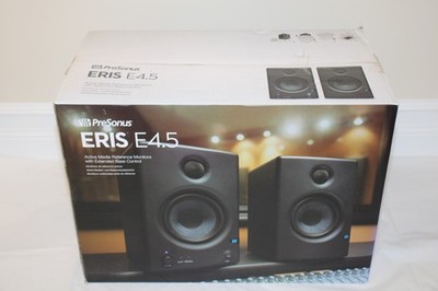 PreSonus Eris E4.5 Active Media Reference Monitors Speakers Pair ''NEW SEALED''
