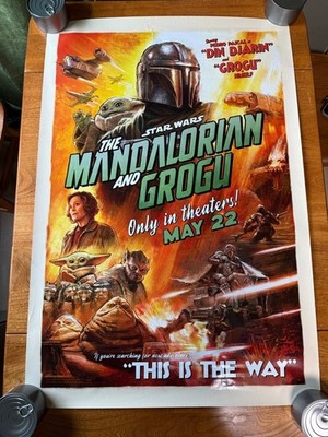 STAR WARS: THE MANDALORIAN AND GROGU - 2026 - Original Movie Poster - 27''x40''