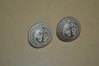 2 MARITIME FRENCH LINE ARTHUS-BERTRAND BRASS BUTTONS CIE GLE TRANSLANTIQUE PARIS — photo 3