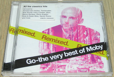 MOBY - GO THE VERY BEST REMIXED House,Techno,Trance CD 