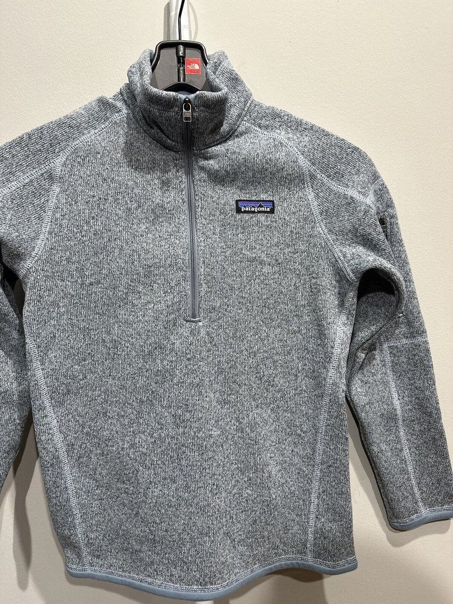 その他 t PATAGONIA WOMENS BETTER SWEATER 1/4 ZIP FLEECE Steam BLUE Size XS