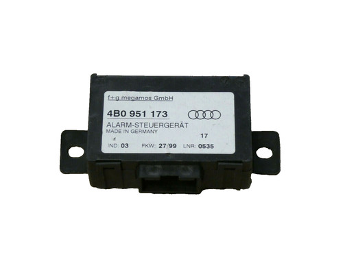 Audi A6 4B A8 S8 D2 A4 8E Innenraum US Alarmsteuergerät Arlamanlage 4B0951173