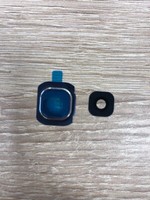 Kamera Glas FüR Samsung Galaxy S6 G920F Blau Halterung Rahmen Camera Linse...