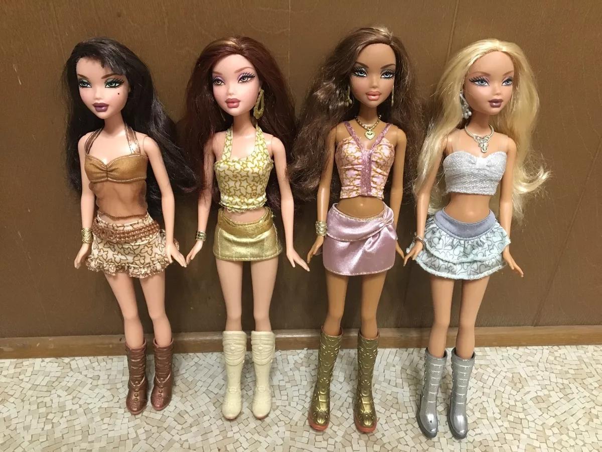 Barbie My Scene Club Disco Delancey Kennedy Chelsea Madison / Westley Dolls  Rare