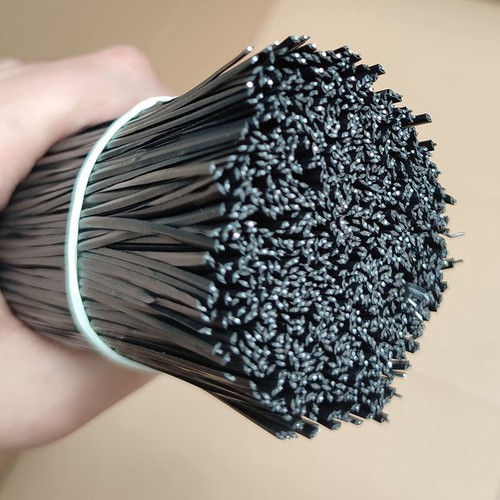 1000 Stück 6 Zoll wiederverwendbare Kunststoff Kabelbinder mit robuster Metallinnenseele - Bild 5 von 6