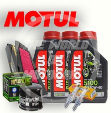 TAGLIANDO HONDA SILVER WING/400 MOTUL 5100 10W40 FILTRO ARIA FILTRO OLIO CANDELE
